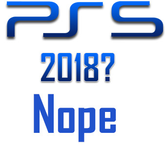 PS5 in 2018?