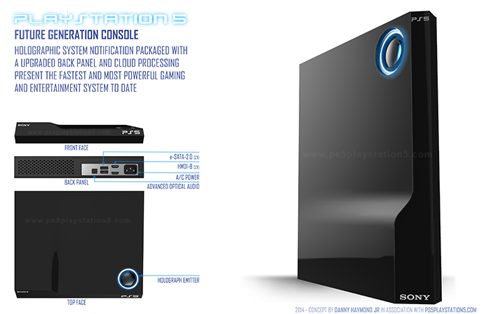 Playstation 5 Concept Designs - Console & Controller