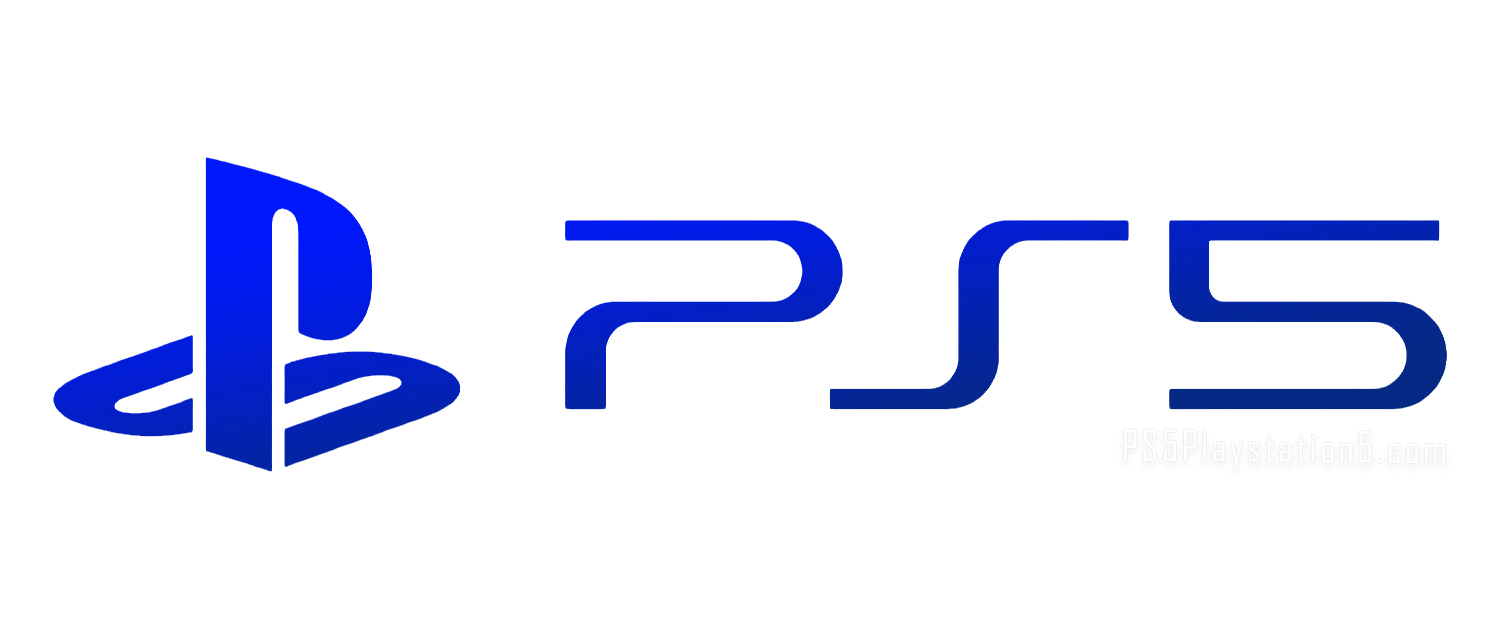 PS5 Official Logo in Blue