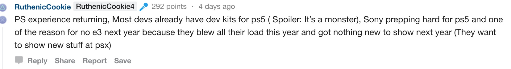 Playstation 5 Reddit